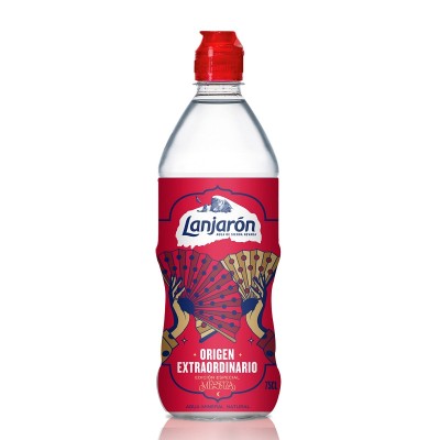 Lanjarón Botella Tapón Sport 75CL