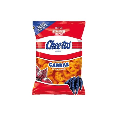 Cheetos Garras de Demogorgon 60G