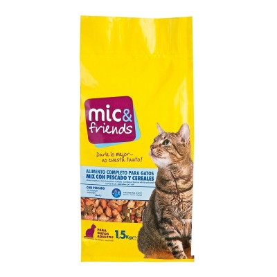 Mic&Friends Comida Seca Para Gatos 1,5KG
