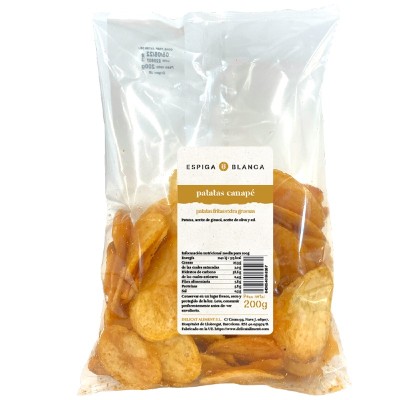 Espiga Blanca Patatas Canapé 200G