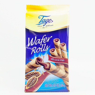 Tago Tubito Relleno de Chocolate 150G