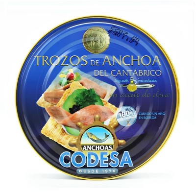 Codesa Trozos de Anchoa en Aceite 550G