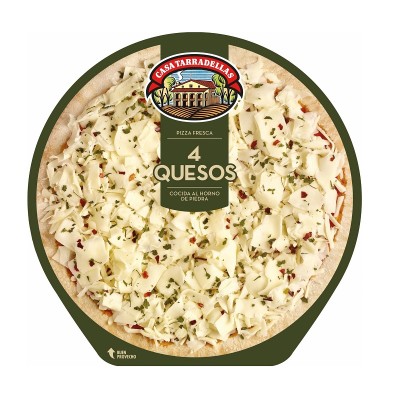 Casa Tarradellas Pizza 4 Quesos 390G