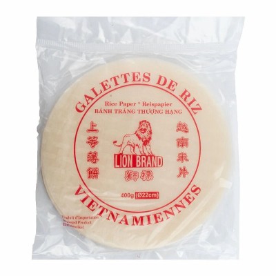 Lion Brand Papel de Arroz 22CM 400G