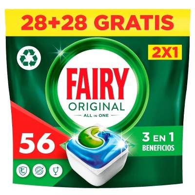 Fairy Lavavajillas All in One 28+28 Dosis