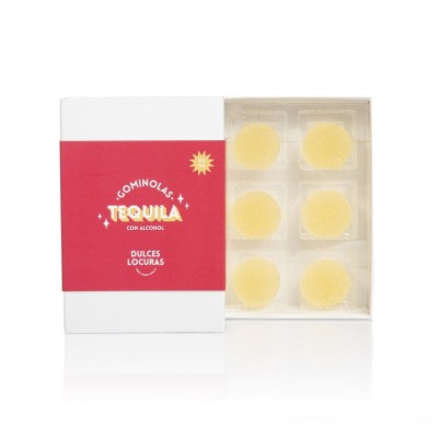 Dulces Locuras Gominolas Tequila Con Alcohol 55G