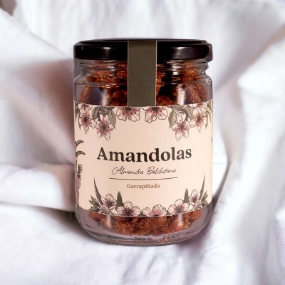 Amandolas Almendra Belchitana Garrapiñadas Frasco 250G