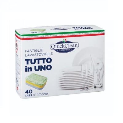 Quickclean Lavavajillas 40 Pastillas