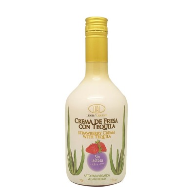 Lial Crema Fresa Con Tequila Sin Lactosa 70CL