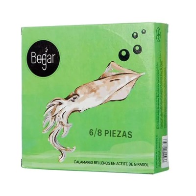 Bogar Calamares Rellenos en Aceite de Girasol 330G