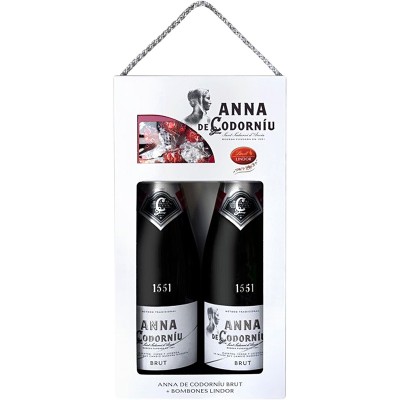 Anna Codorniu Cava Brut 2 Botellas + Lindt