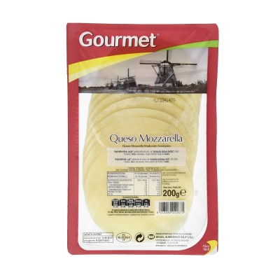 Gourmet Mozzarella Lonchas 200G