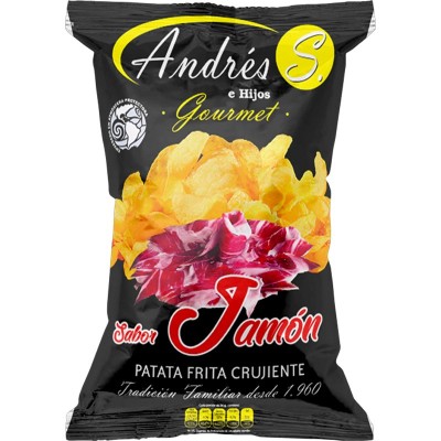 Andrés e Hijos Patatas Gourmet Jamón 110G