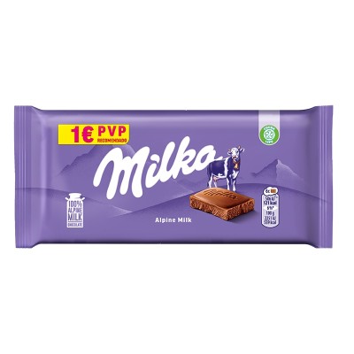 Milka Tableta Mini Con Leche 45G