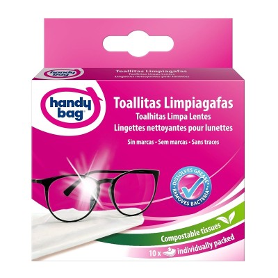 Handy Bag Toallitas Limpiagafas 10U