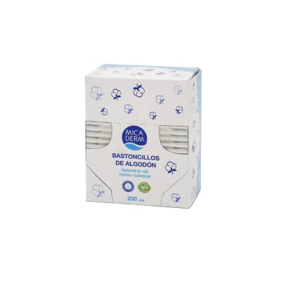 Micaderm Bastoncillos Algodón 200U