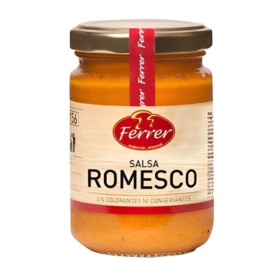 Ferrer Salsa Romesco Frasco 130G