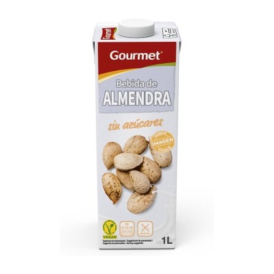 Gourmet Bebida Almendra Calcio 1L