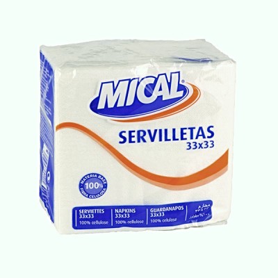 Mical Servilleta Blanca 33x33 1C 70U