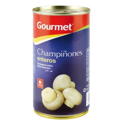 Gourmet Champiñón Entero 185G