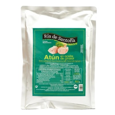 Ría de Santoña Atún Bolsa en Aceite de Girasol 1KG