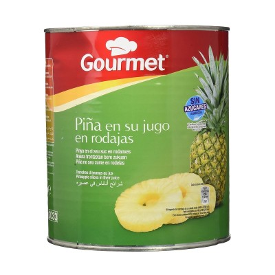 Gourmet Piña en Rodajas 340G