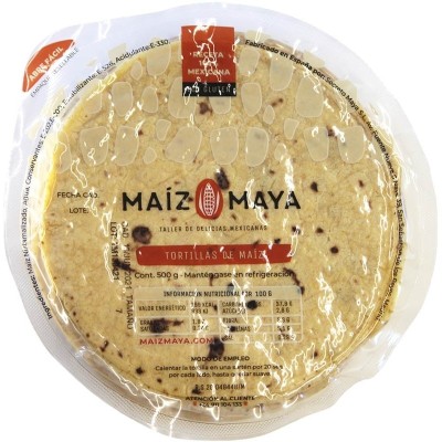 Maya Tortilla Maiz 15CM 500G