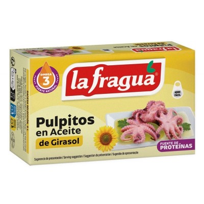 La Fragua Pulpitos en Aceite de Girasol 60G