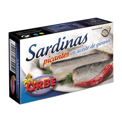 Orbe Sardinillas Picantes 90G