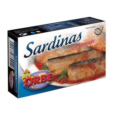 Orbe Sardinillas en Tomate 90G