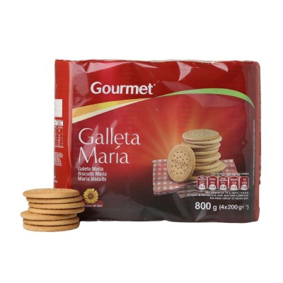 Gourmet Galleta María 200G x 4 Pack