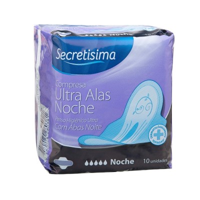 Secretisima Compresa Noche 10U