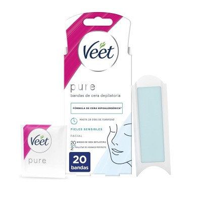 Veet Bandas Cera Depilatoria 20U