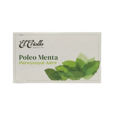 Criollo Infusión Poleo Menta 25U