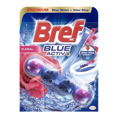 Bref Colgador WC Blue Active Floral