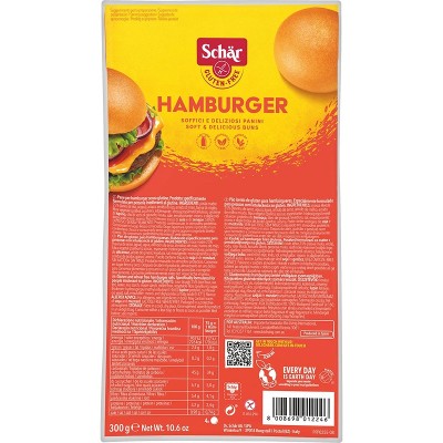 Schar Pan de Hamburguesa 4U
