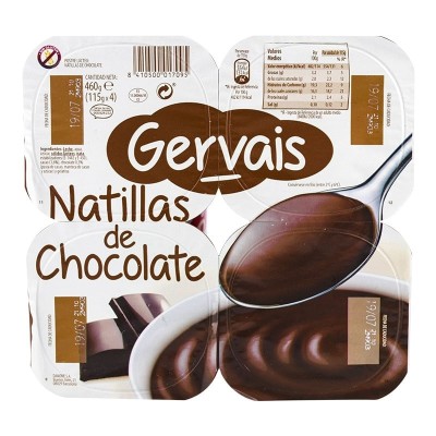 Gervais Natillas Chocolate 4U
