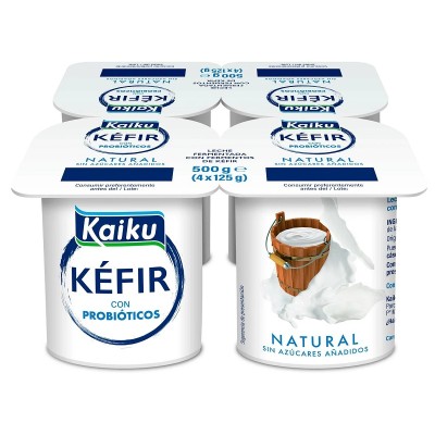 Kaiku Kefir Natural 4Ux125G
