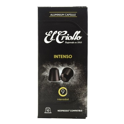 Criollo Café Cápsulas Aluminio Intenso 10U