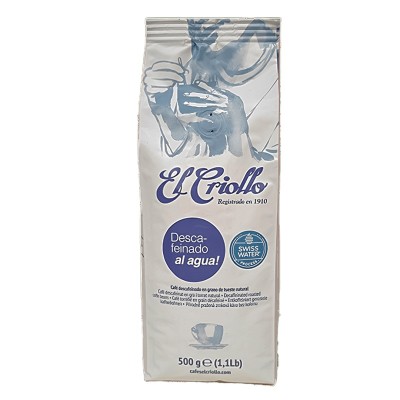 Criollo Café Descafeinado en Grano 500G