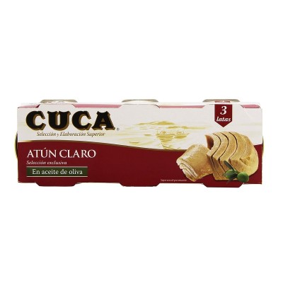 Cuca Atún Claro en Aceite de Oliva 144G 3U