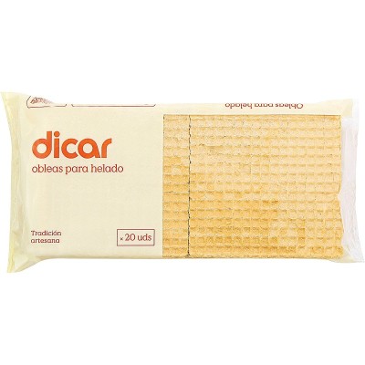 Dicar Obleas Helado 20U