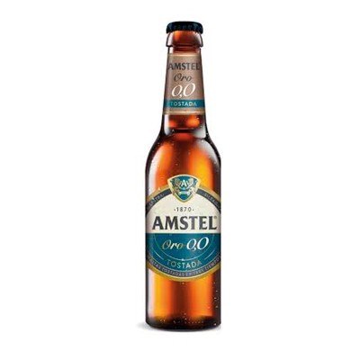 Amstel Oro 0,0 Botella 20CL Retornable