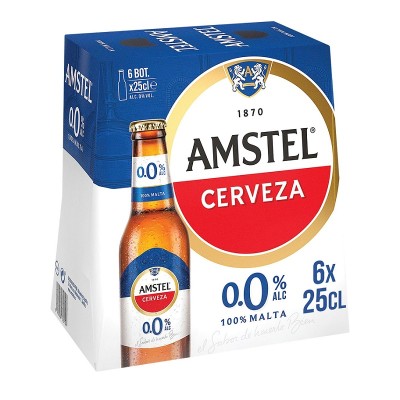 Amstel 0,0% 25CL Pack 6