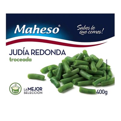 Maheso Judía Verde Plana 400G