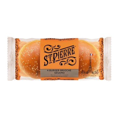 St. Pierre Burger Brioche Con Sésamo 250G