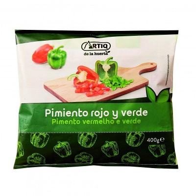 Artiq Pimiento Rojo y Verde Troceados 400G
