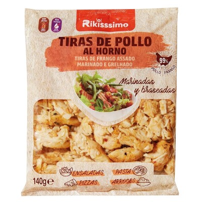 Rikissimo Tiras de Pollo al Horno 140G