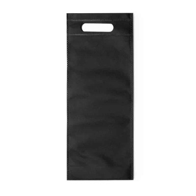 Bolsa Vino Negra de Tela