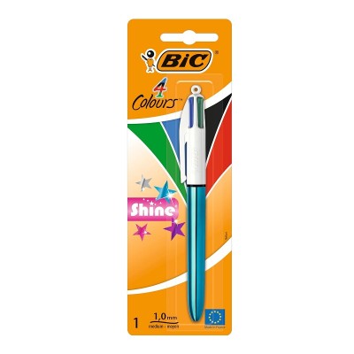 BIC Bolígrafo 4 Colores Shine